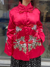 Load image into Gallery viewer, Embroidered Silk Quilt Jacket
