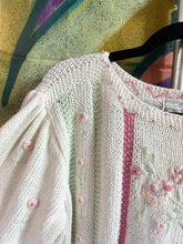 Load image into Gallery viewer, 1980s Coquette Knit Sweater
