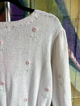 Load image into Gallery viewer, 1980s Coquette Knit Sweater
