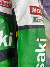 Load image into Gallery viewer, Vintage Kawasaki Racing Moto Jacket
