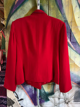 Load image into Gallery viewer, Vintage Red Frog Closure Blazer
