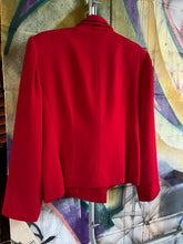 Load image into Gallery viewer, Vintage Red Frog Closure Blazer
