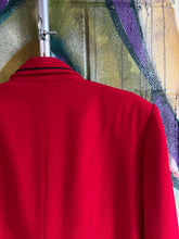 Load image into Gallery viewer, Vintage Red Frog Closure Blazer
