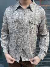 Load image into Gallery viewer, Silk Blend Snakeskin Blouse
