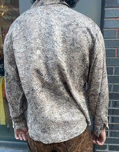 Load image into Gallery viewer, Silk Blend Snakeskin Blouse
