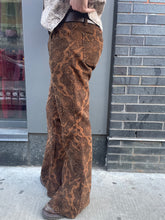 Load image into Gallery viewer, 100% Cotton 70s Pattern Flare Pants
