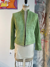 Load image into Gallery viewer, Valerie Stevens Mock Neck Suede Jacket
