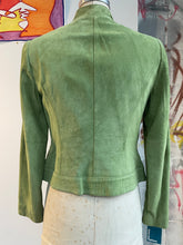 Load image into Gallery viewer, Valerie Stevens Mock Neck Suede Jacket
