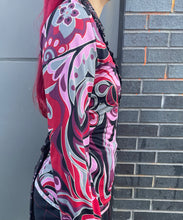 Load image into Gallery viewer, Y2K Printed Surplice Top
