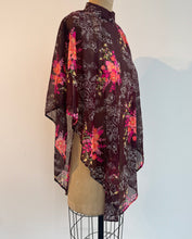 Load image into Gallery viewer, Sheer Floral Shawl
