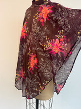 Load image into Gallery viewer, Sheer Floral Shawl
