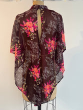 Load image into Gallery viewer, Sheer Floral Shawl
