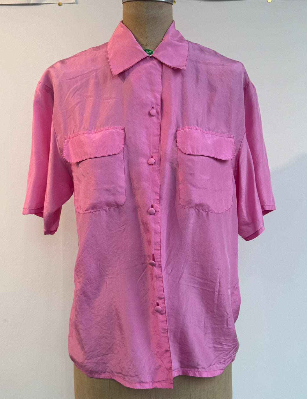 90s Silk Shirt