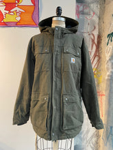 Load image into Gallery viewer, Carhartt Fleece Lined Work Jacket
