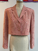 Load image into Gallery viewer, Upcycled Cropped Blossom Blazer
