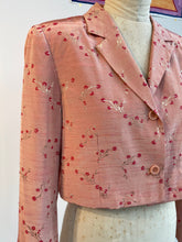 Load image into Gallery viewer, Upcycled Cropped Blossom Blazer
