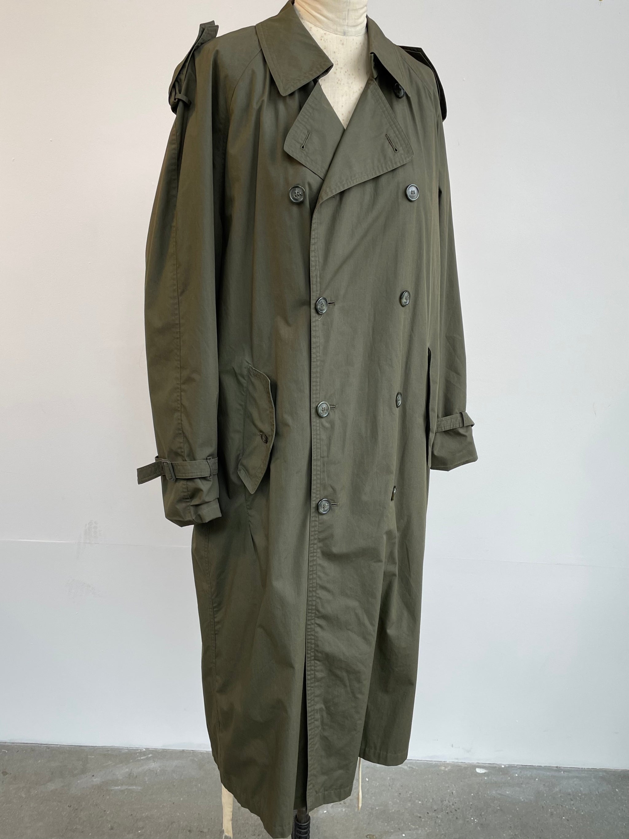 Green London Fog Trenchcoat – Everythings Fine Vintage