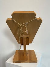 Load image into Gallery viewer, Handmade Baroque Pearl - Silk Necklace
