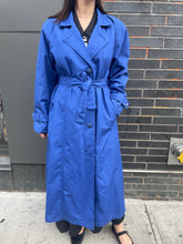 Load image into Gallery viewer, Cobalt Blue London Fog Trench
