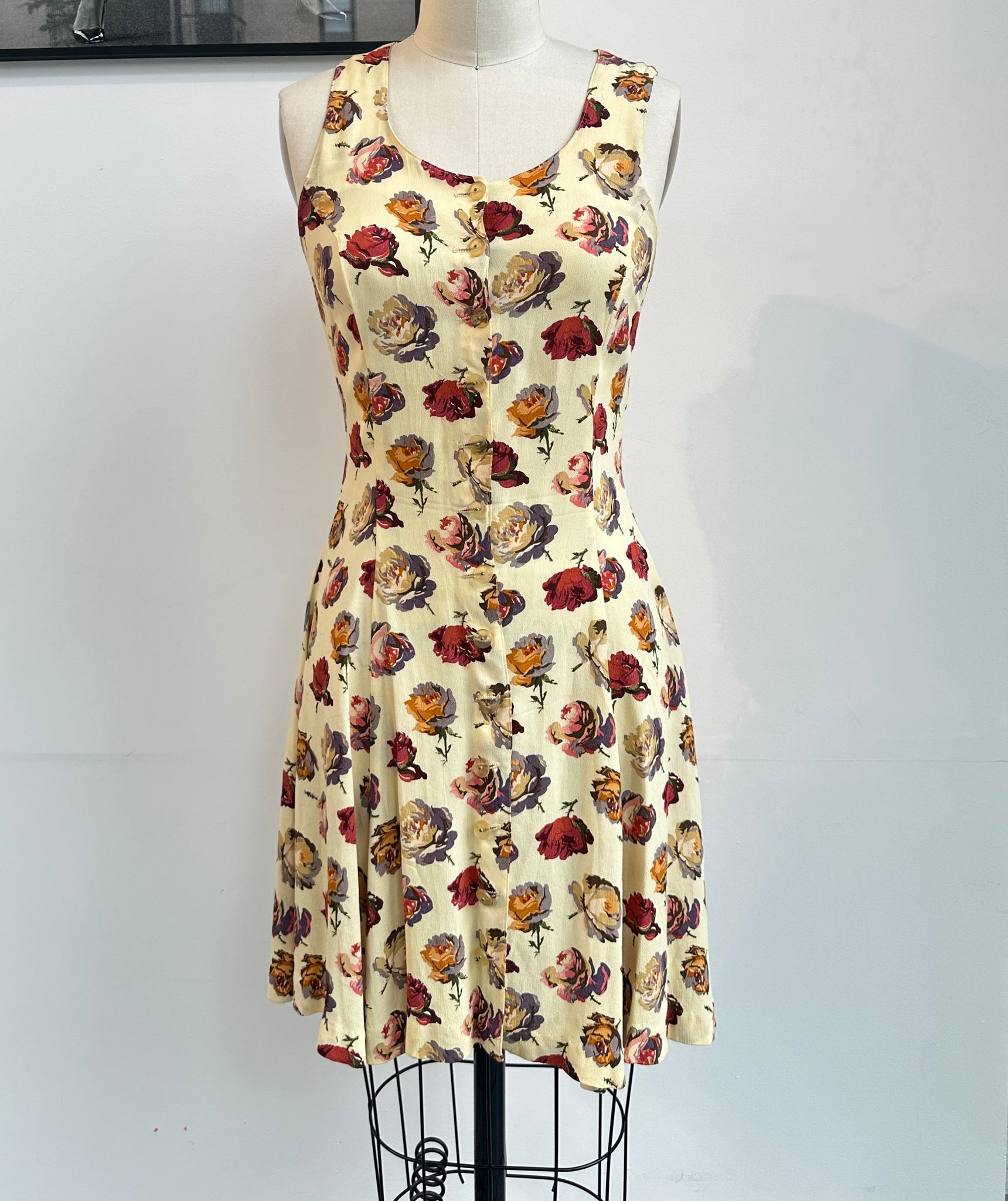 90s Betsey Johnson Floral Mini Dress