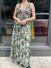 Load image into Gallery viewer, 70s Floral Maxi Dress
