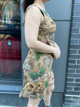Load image into Gallery viewer, 90s Sequin &amp; Sheer Floral Dress
