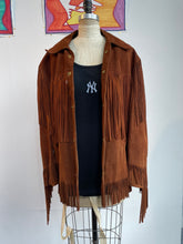 Load image into Gallery viewer, Suede Fringe Western Jacket
