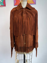 Load image into Gallery viewer, Suede Fringe Western Jacket
