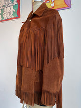Load image into Gallery viewer, Suede Fringe Western Jacket
