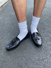 Load image into Gallery viewer, Nunn Bush Black Leather Loafers
