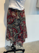 Load image into Gallery viewer, Y2K Paisley Knee Length Skirt
