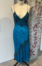 Load image into Gallery viewer, Vintage Bedazzled Flowy Dress
