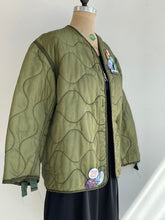 Load image into Gallery viewer, Military Liner w/ Buttons
