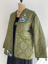 Load image into Gallery viewer, Military Liner w/ Buttons
