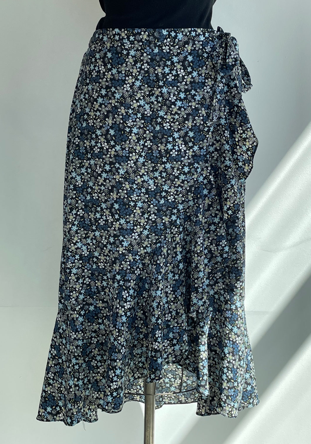 Floral Wrap Skirt