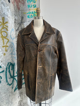 Load image into Gallery viewer, Vintage Leather Blazer Wilsons Jacket
