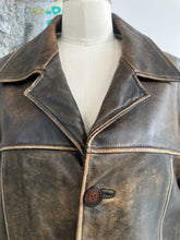Load image into Gallery viewer, Vintage Leather Blazer Wilsons Jacket
