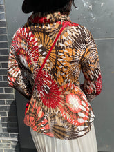 Load image into Gallery viewer, Pleated Floral Bell Sleeve Blouse

