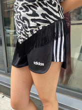 Load image into Gallery viewer, Zebra Fringe Hankerchief Top
