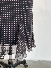 Load image into Gallery viewer, Pink Polka Dot Midi Skirt
