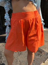 Load image into Gallery viewer, 80S Orange Cotton Shorts
