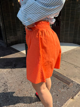 Load image into Gallery viewer, 80S Orange Cotton Shorts
