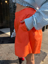 Load image into Gallery viewer, 80S Orange Cotton Shorts
