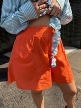 Load image into Gallery viewer, 80S Orange Cotton Shorts
