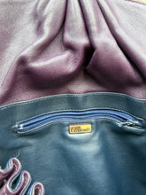 Load image into Gallery viewer, 80s Purple Cinch Bow Shoulder Bag
