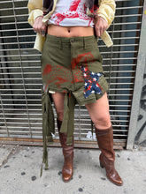 Load image into Gallery viewer, Custom SADBSH Asymetrical Green Skirt
