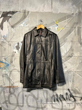 Load image into Gallery viewer, 1990s Topstitch Lambskin Leather Jacket
