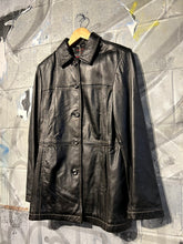 Load image into Gallery viewer, 1990s Topstitch Lambskin Leather Jacket
