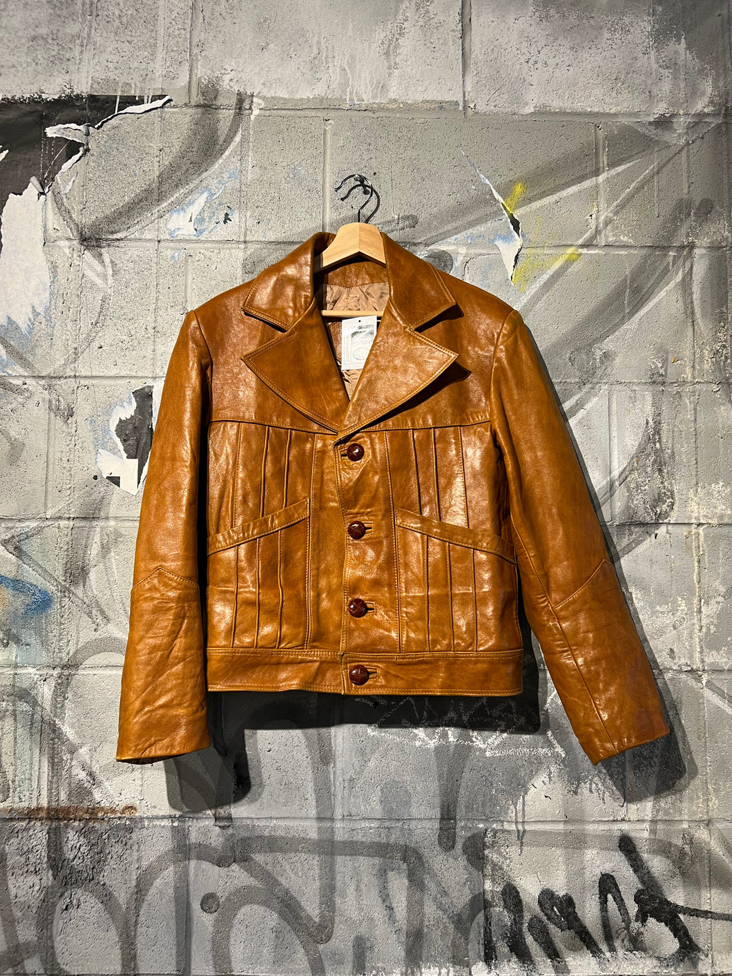 1970s Lambskin Leather Jacket