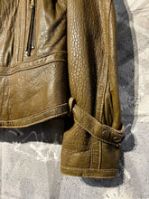 Load image into Gallery viewer, Marc New York Olive Lambskin Jacket
